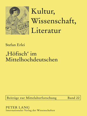 cover image of 'Hoefisch' im Mittelhochdeutschen